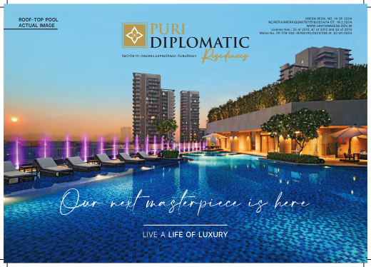 Puri Diplomatic Residences brochure cover