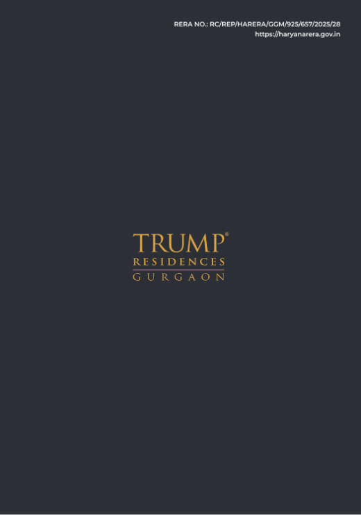 Smartworld Trump Residences brochure cover