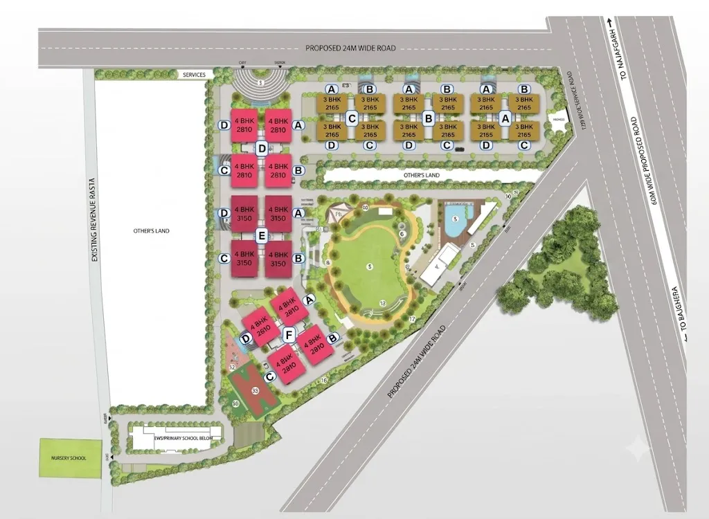 Emaar Urban Ascent — site masterplan (indicative)