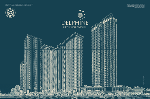Delphine Central Park Estates Phase - 1 brochure cover