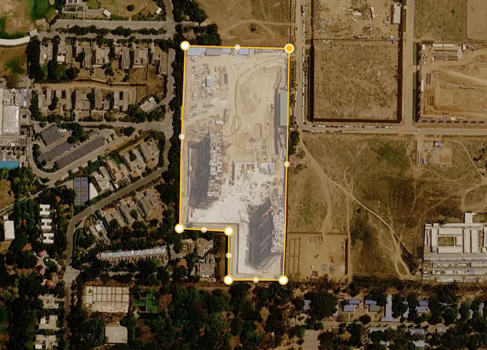 ELDECO FAIRWAY RESERVE — aerial site view